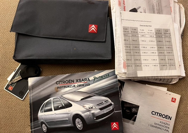 Citroen Xsara Picasso cena 3999 przebieg: 290000, rok produkcji 2006 z Kraków małe 121